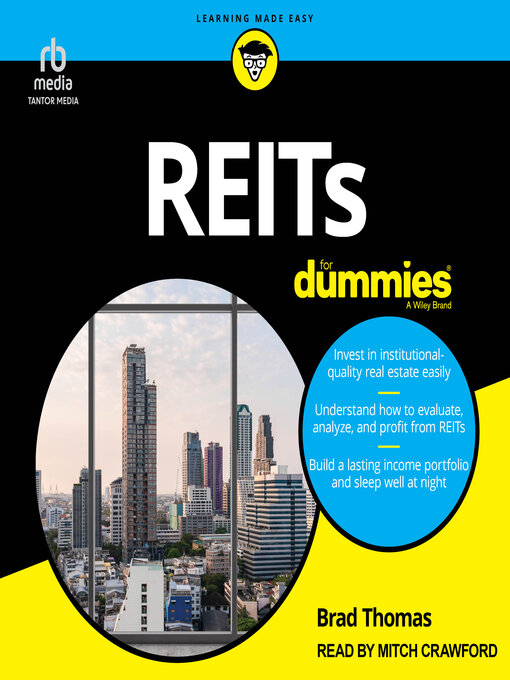 Title details for REITs For Dummies by Brad Thomas - Wait list